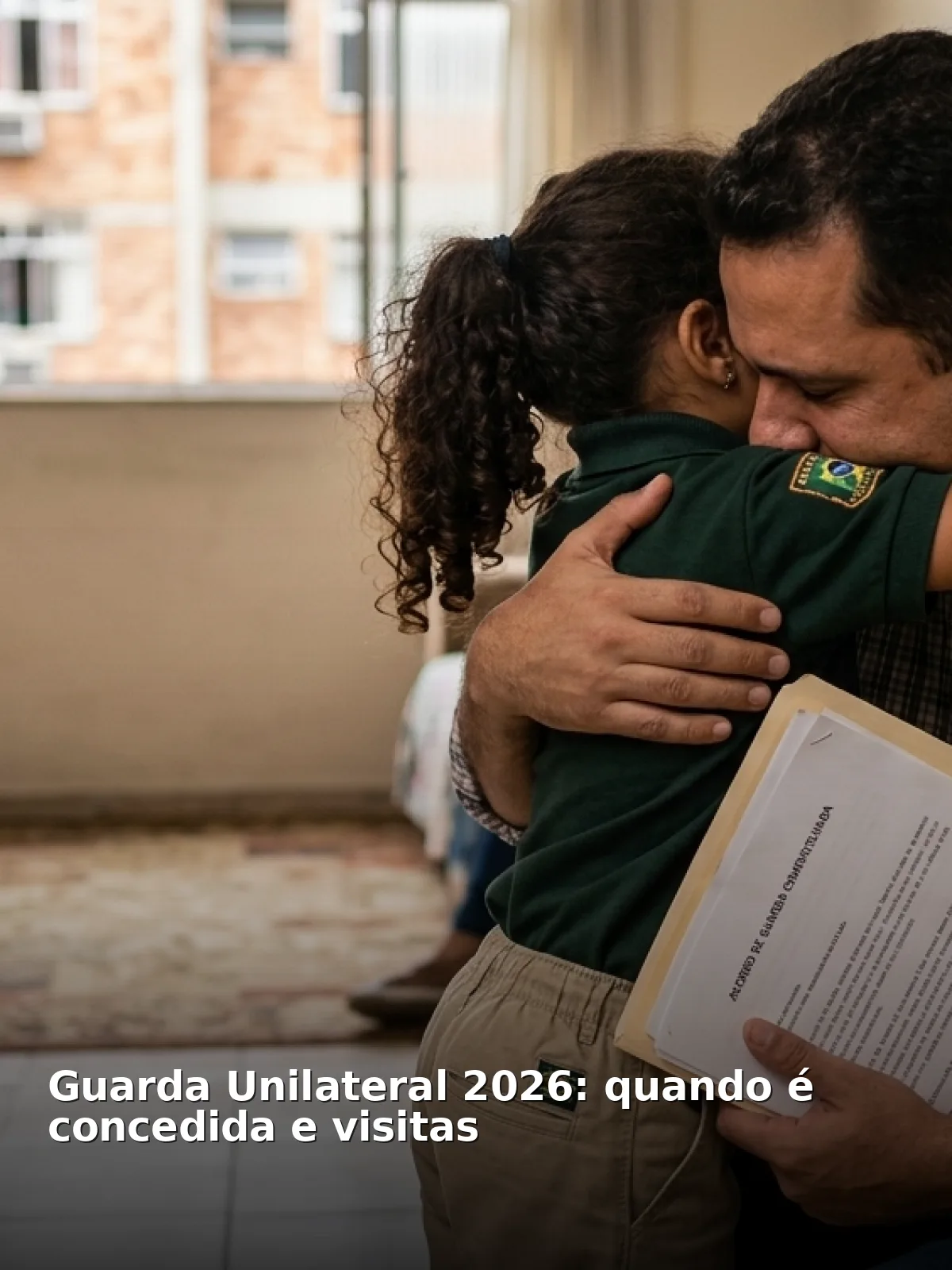Guarda unilateral 2026: quando é concedida e visitas