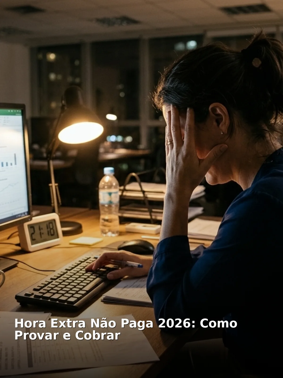 Hora extra não paga 2026: como provar e cobrar