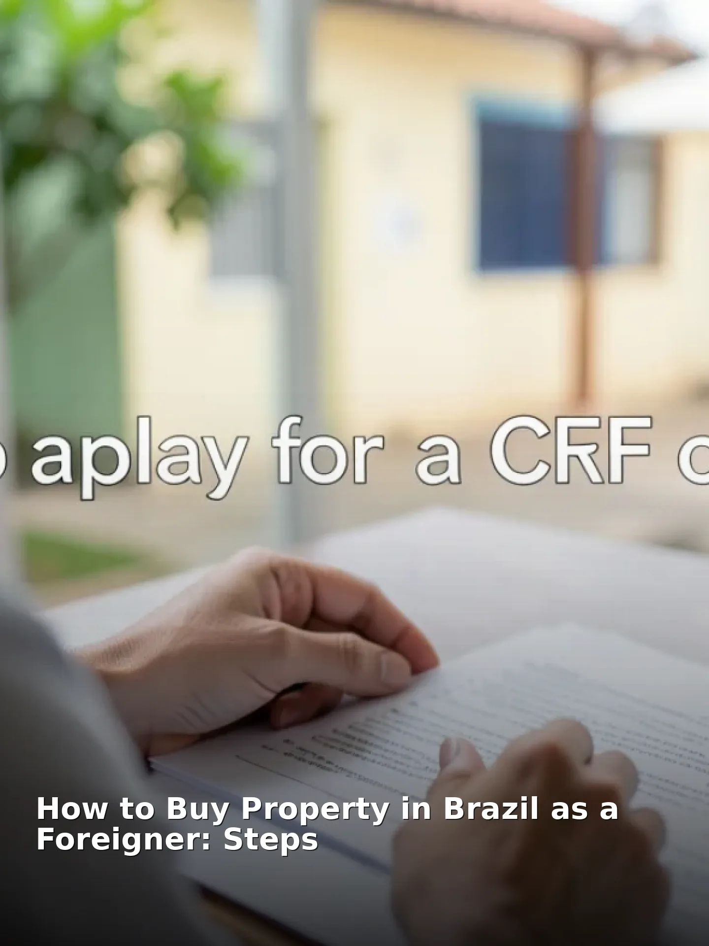How to Buy Property in Brazil as a Foreigner: Steps