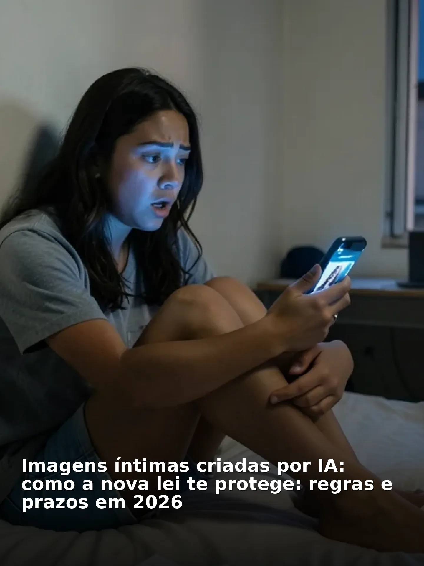 Imagens íntimas criadas por IA: como a nova lei te protege: regras e prazos em 2026