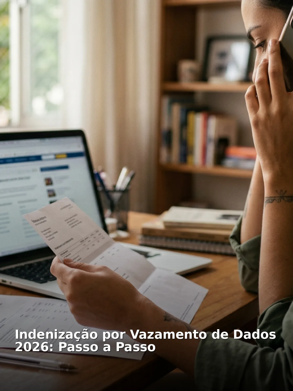 Indenização por vazamento de dados 2026: passo a passo