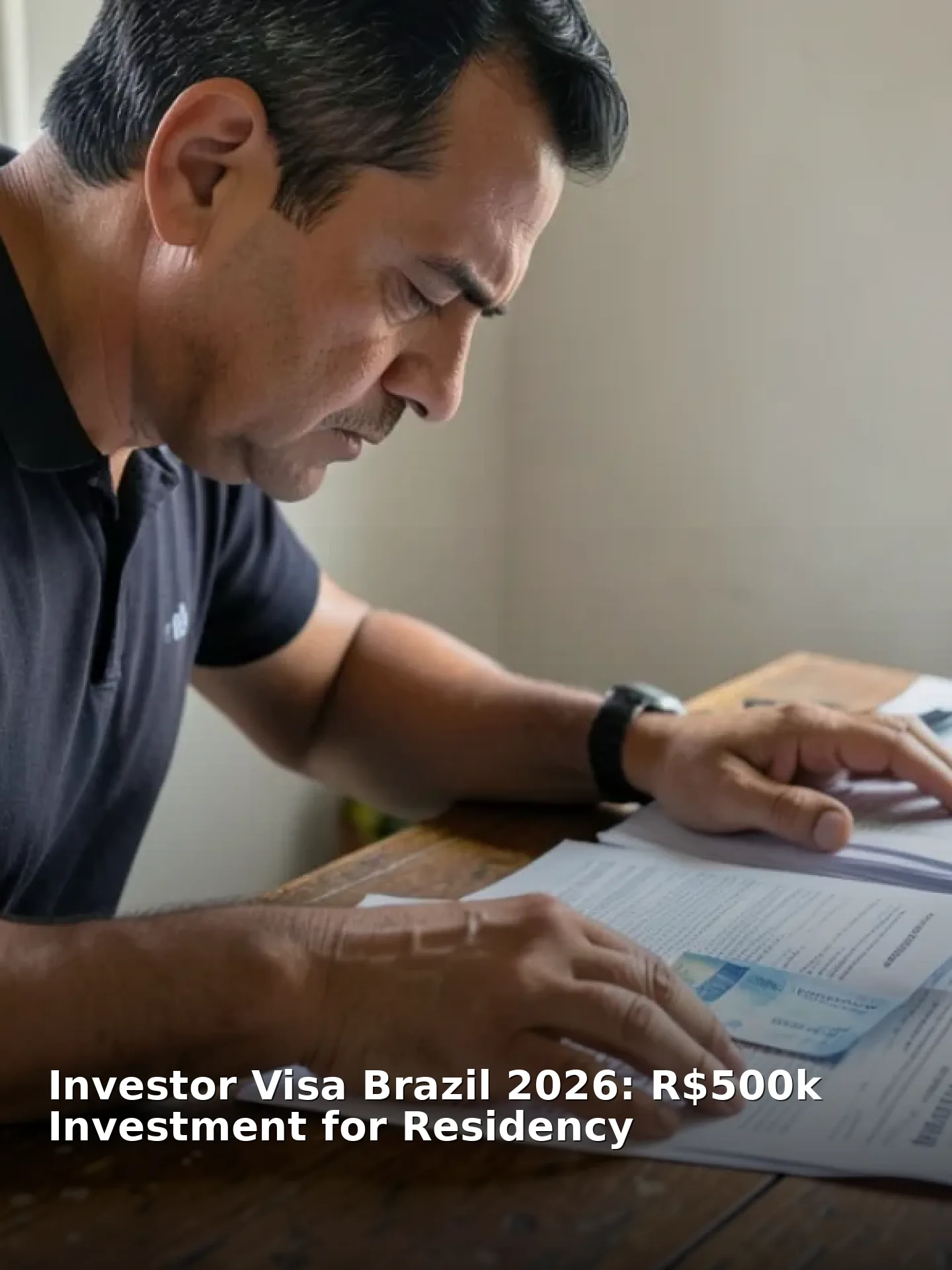 Investor Visa Brazil 2026: R$500k Investment for Residency