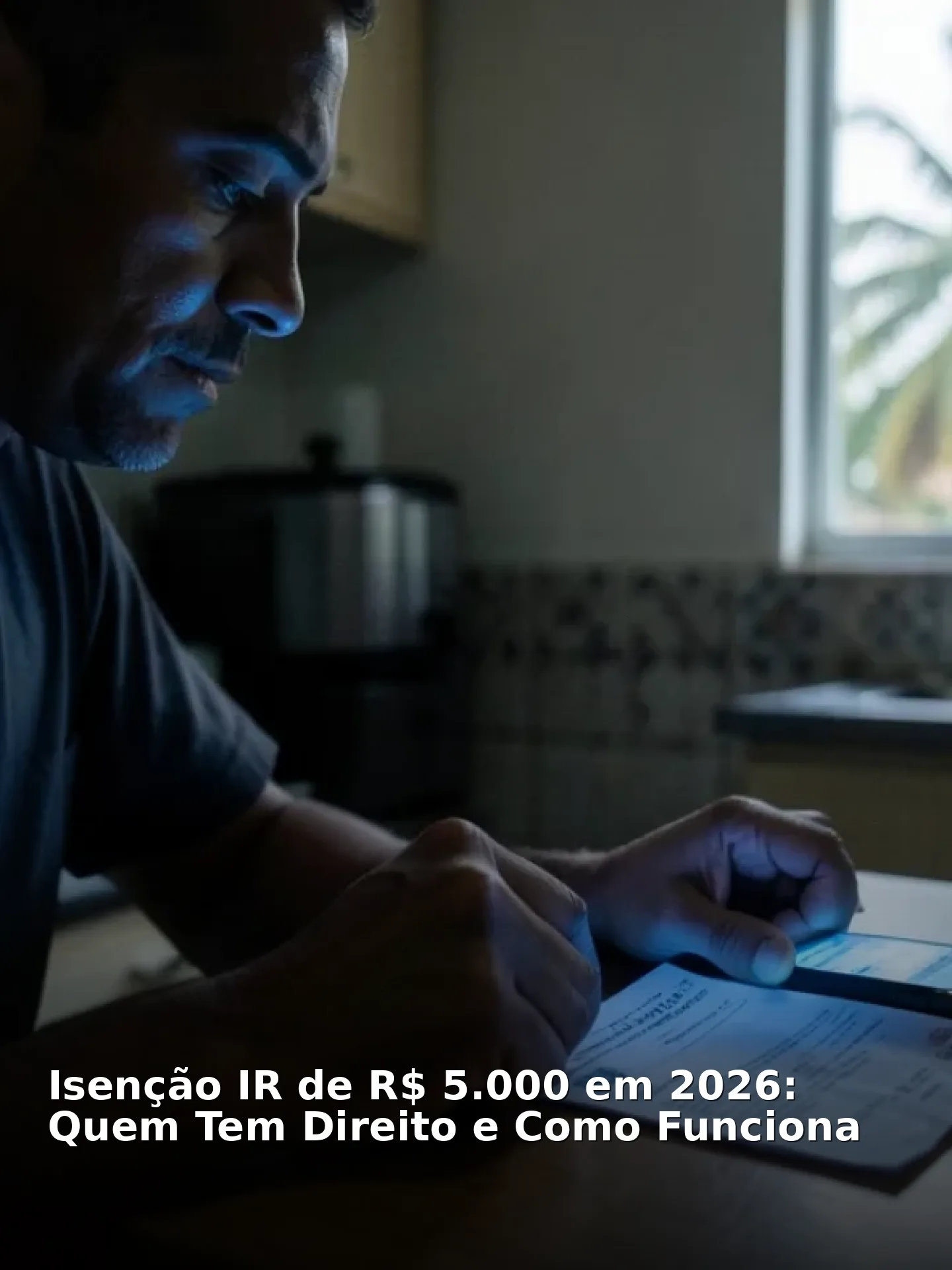 Isenção IR de R$ 5.000 em 2026: Quem Tem Direito e Como Funciona