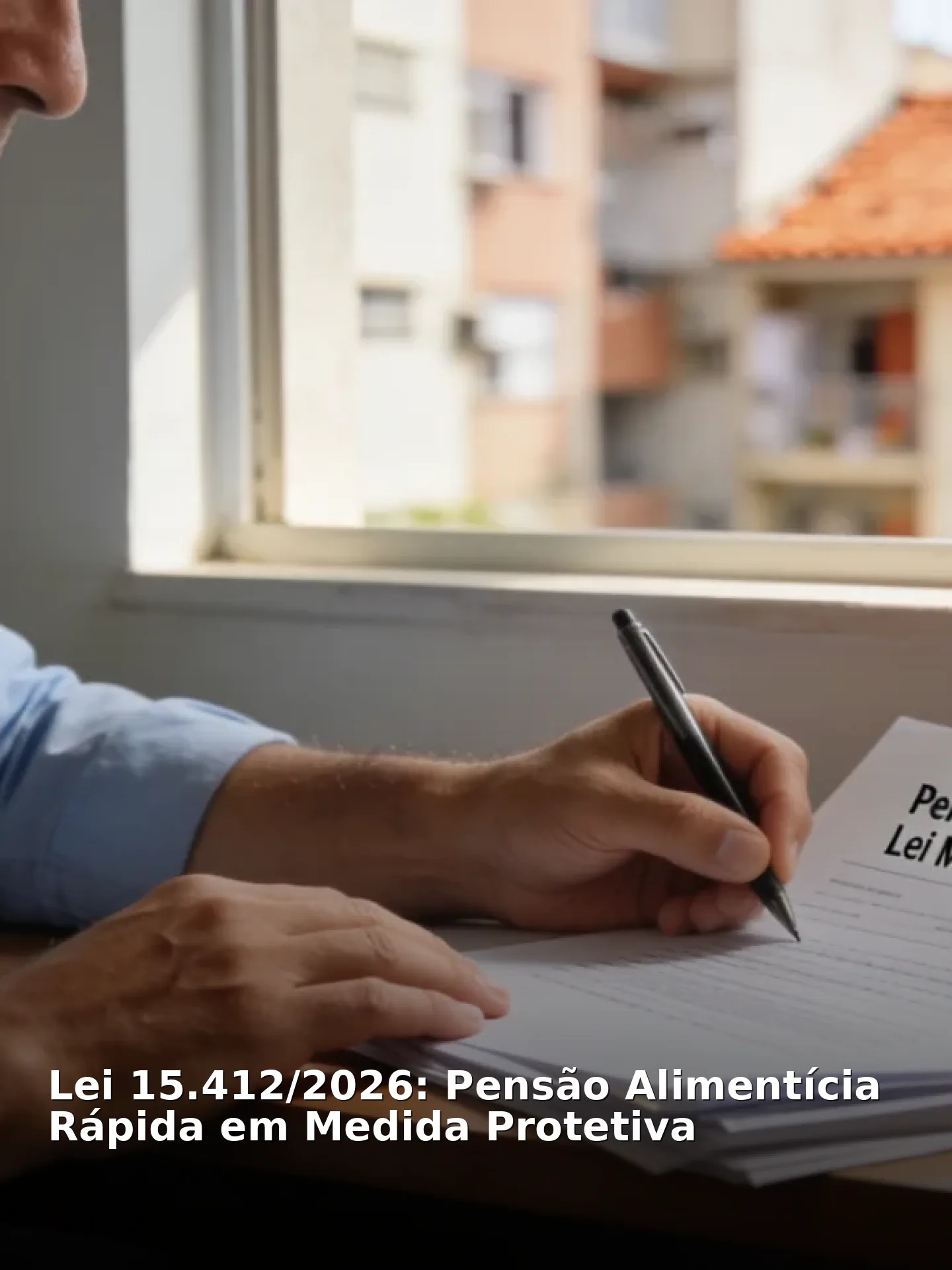 Lei 15.412/2026: Pensão Alimentícia Rápida em Medida Protetiva