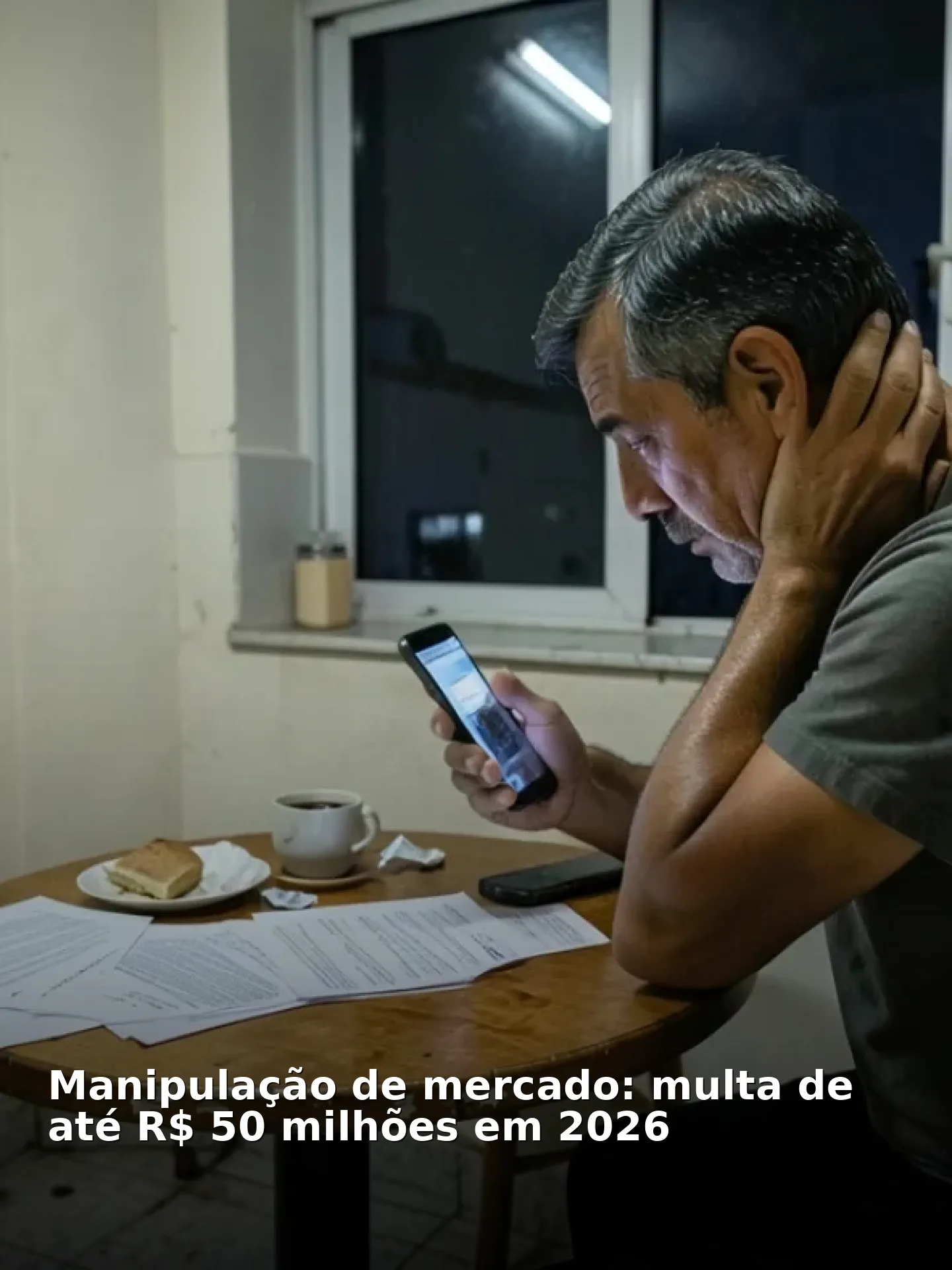 Manipulação de mercado: multa de até R$ 50 milhões em 2026