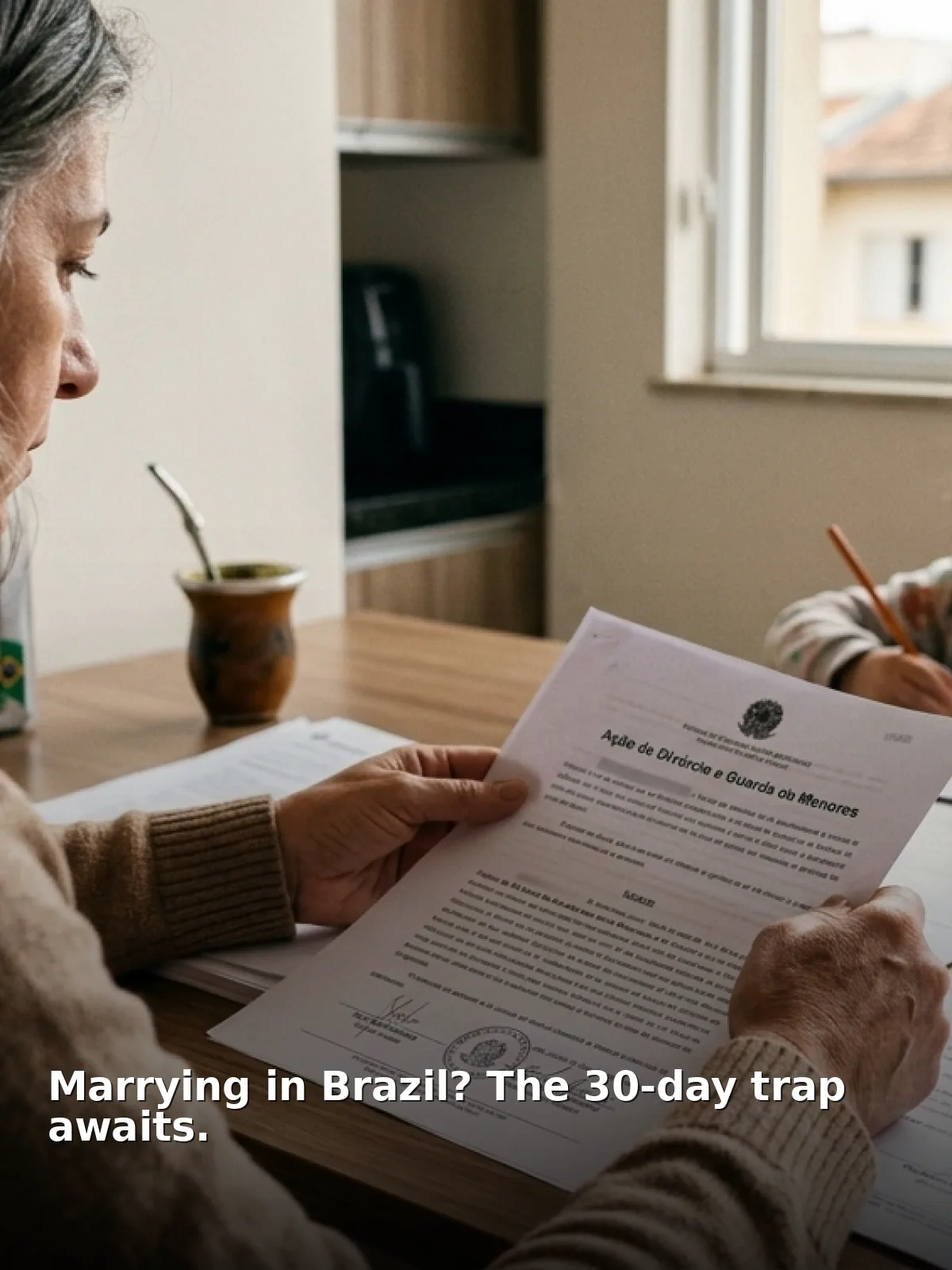 Marrying in brazil? The 30-day trap awaits.