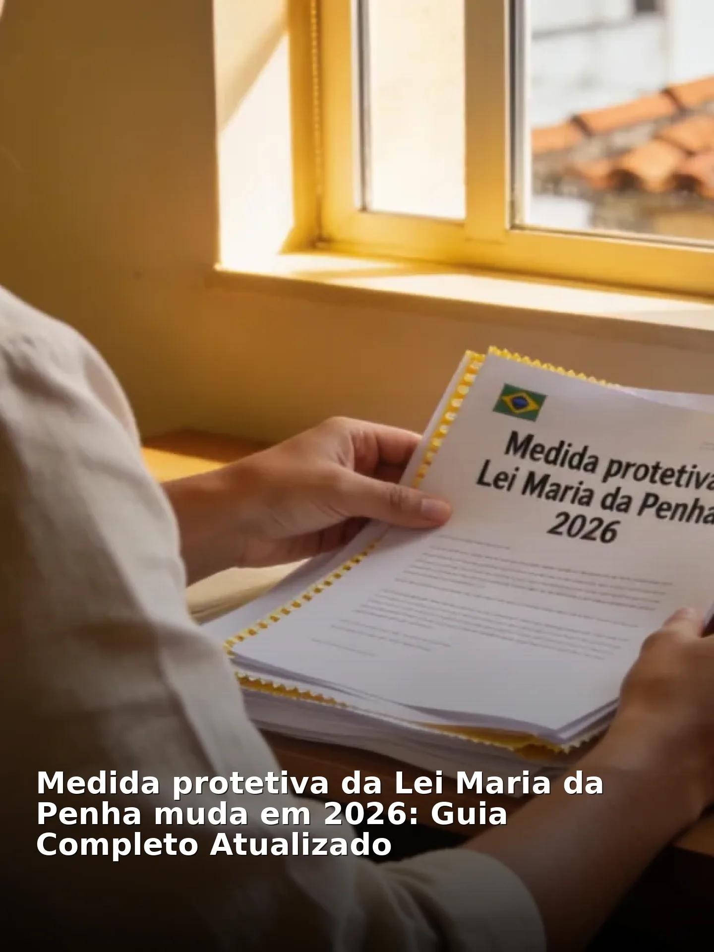 Medida protetiva da lei maria da penha muda em 2026: guia completo atualizado
