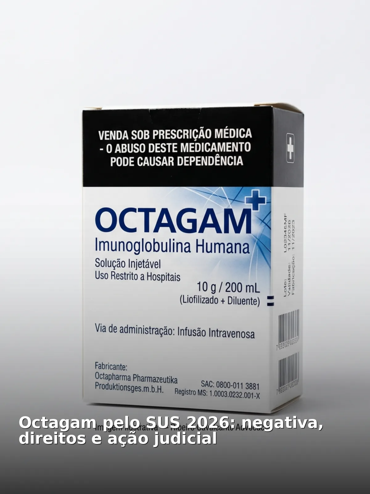 Octagam pelo sus 2026: negativa, direitos e ação judicial