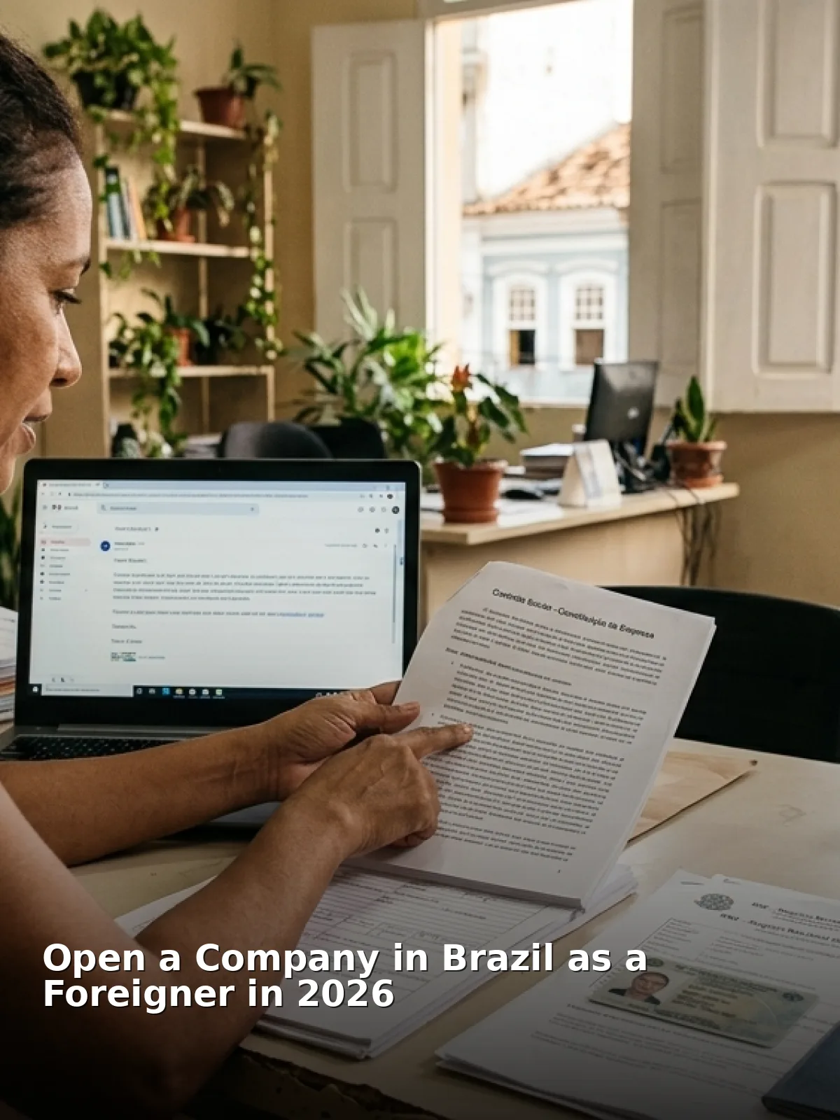 Open a company in brazil as a foreigner in 2026
