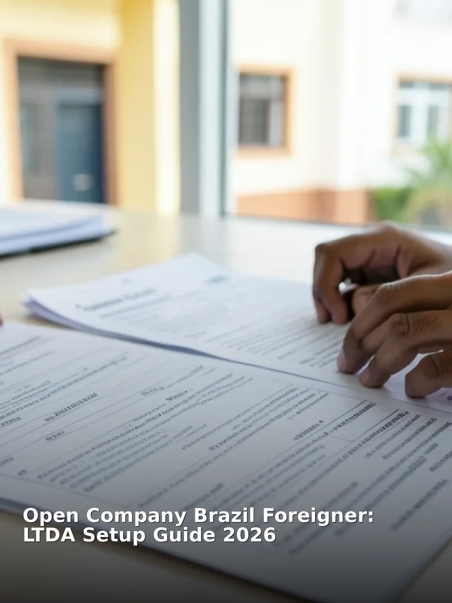 Open Company Brazil Foreigner: LTDA Setup Guide 2026