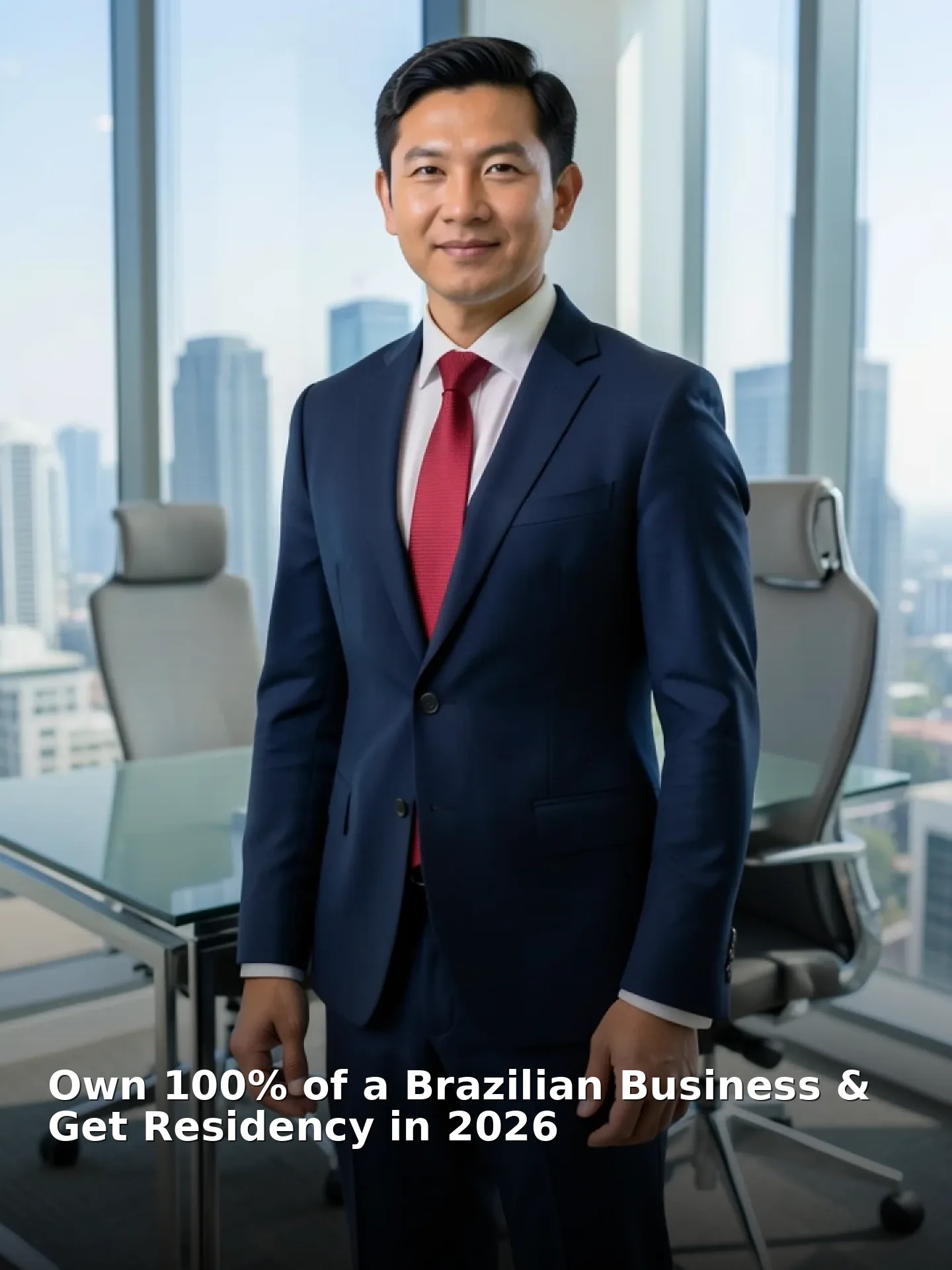 Own 100% of a brazilian business & get residency in 2026