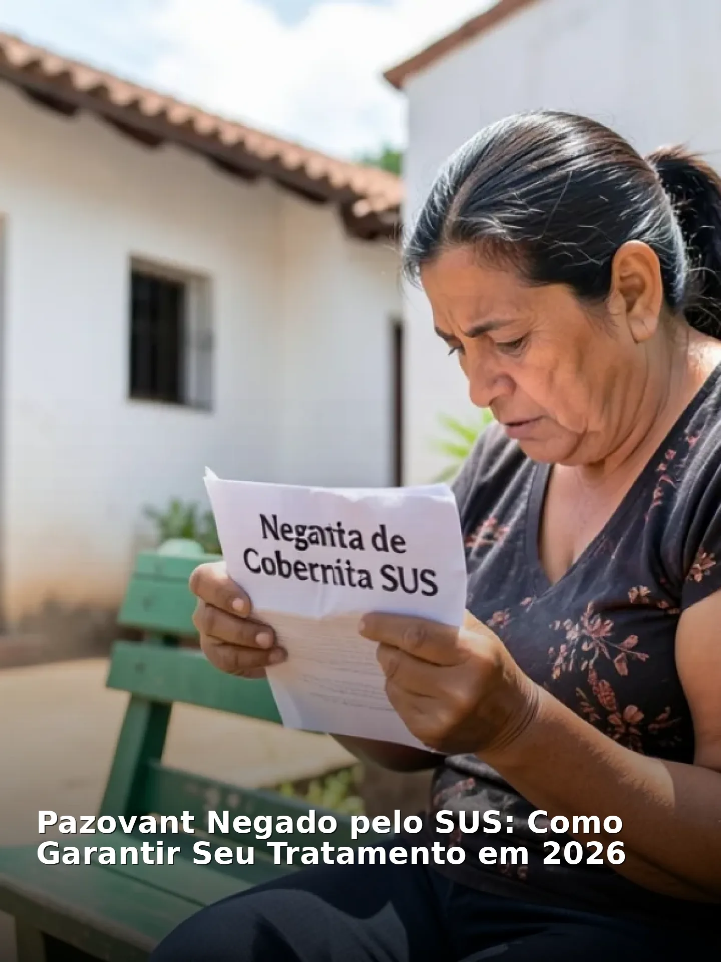 Pazovant Negado pelo SUS: Como Garantir Seu Tratamento em 2026