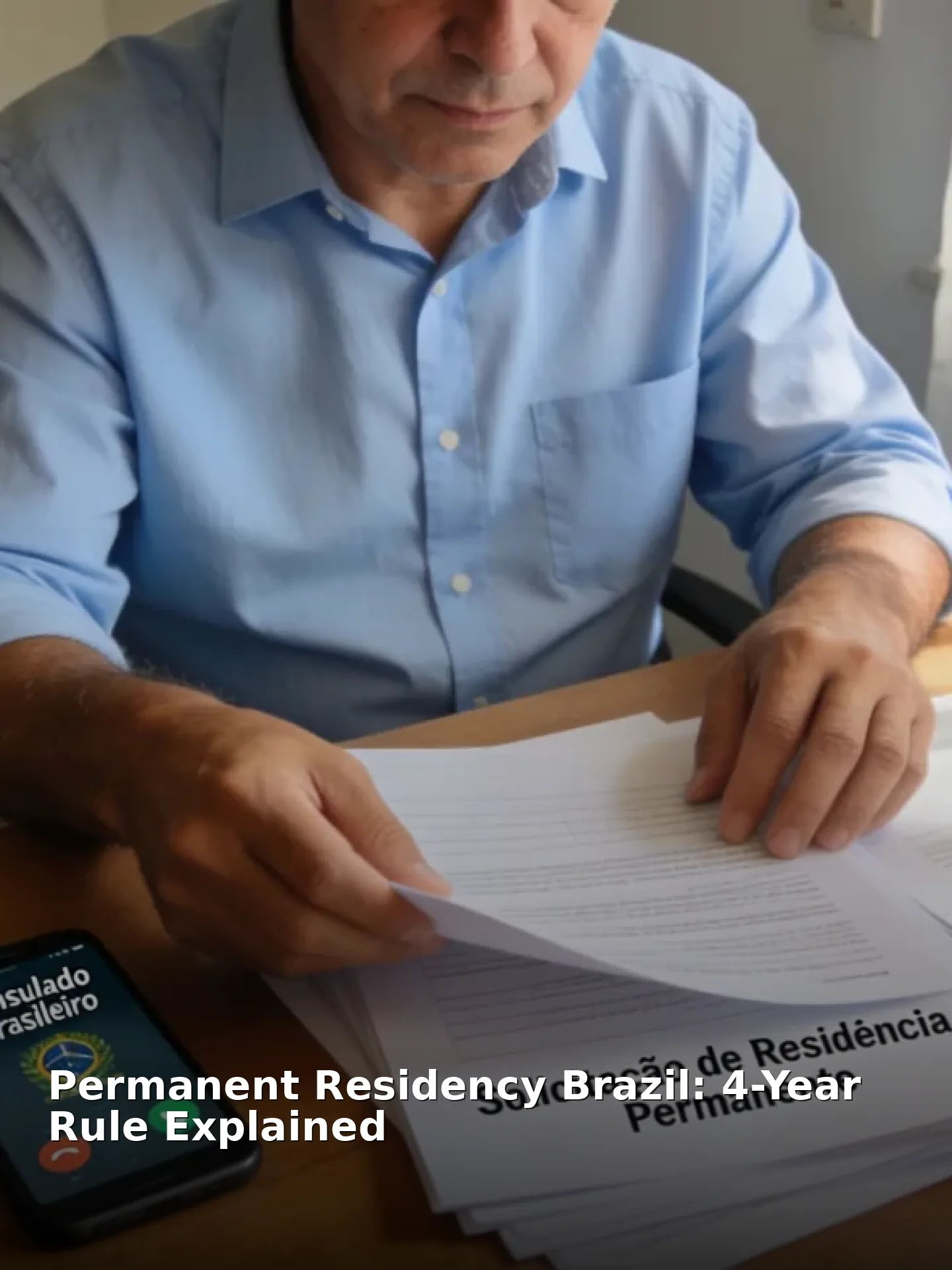 Permanent Residency Brazil: 4-Year Rule Explained