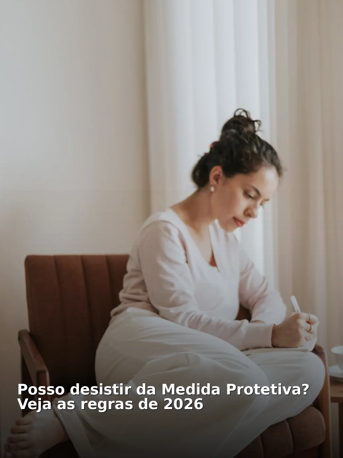 Posso desistir da medida protetiva? Veja as regras de 2026