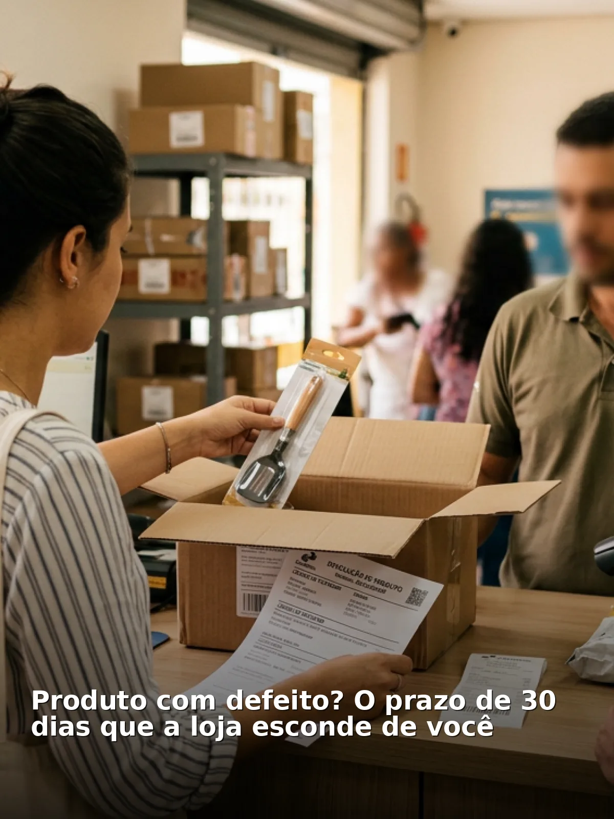 Produto com defeito? O prazo de 30 dias que a loja esconde de você