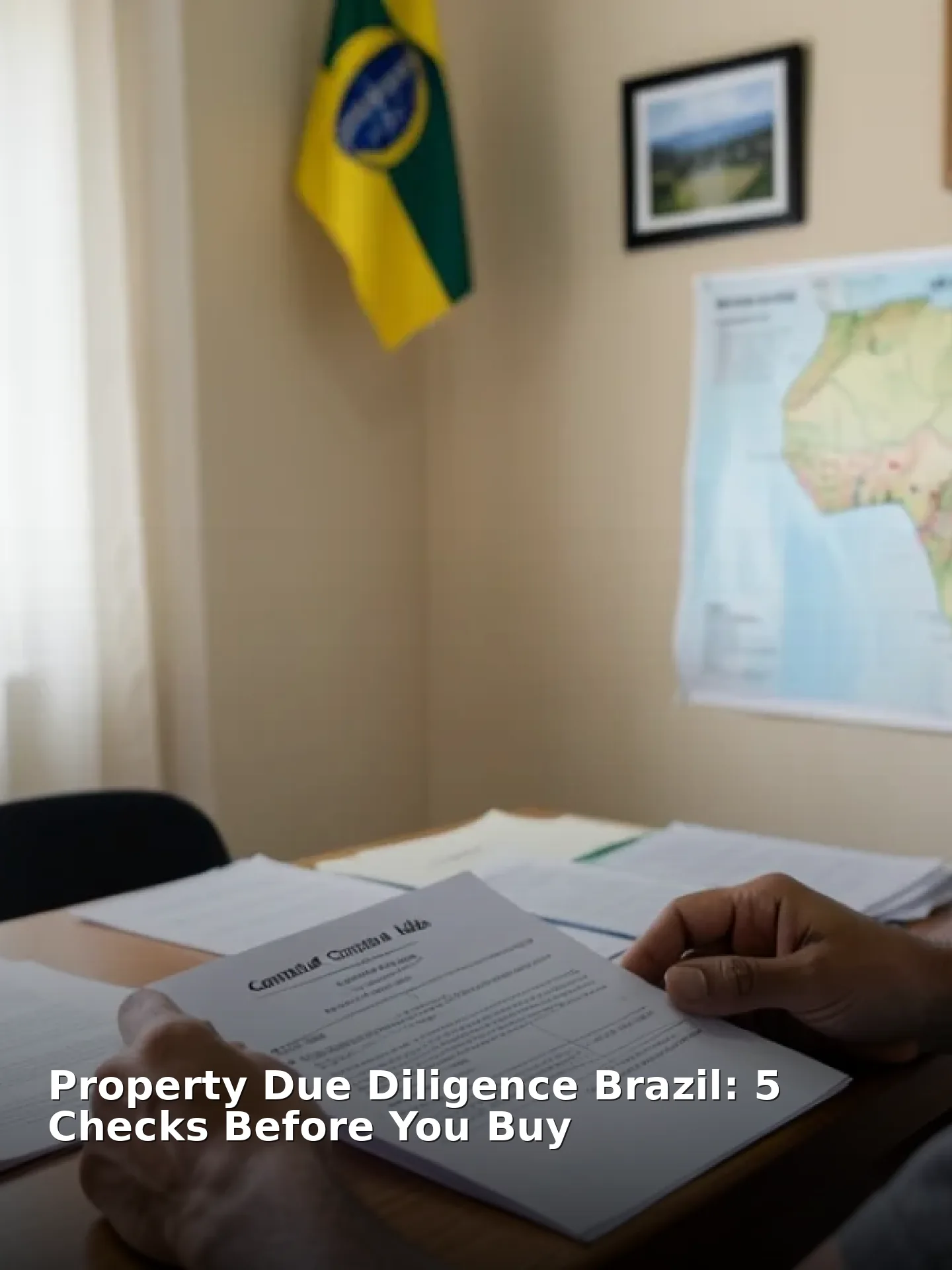 Property Due Diligence Brazil: 5 Checks Before You Buy