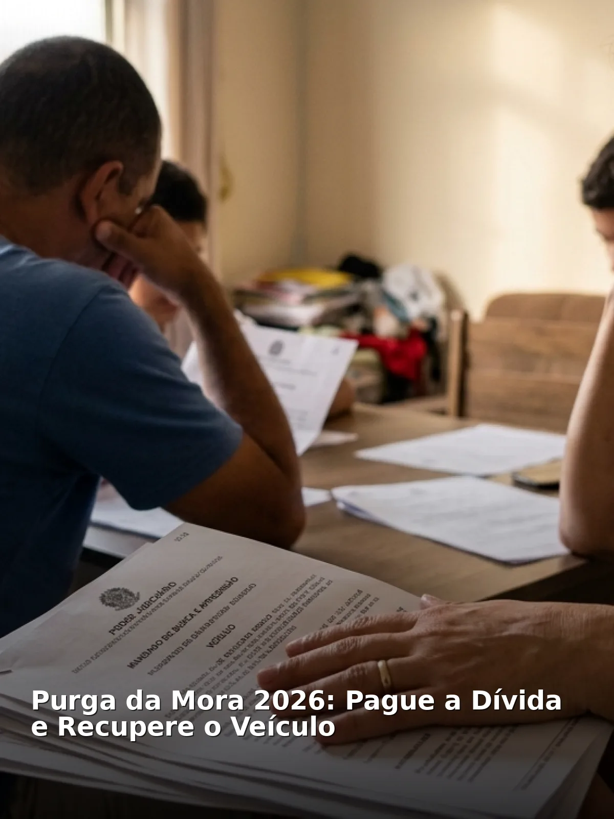 Purga da mora 2026: pague a dívida e recupere o veículo