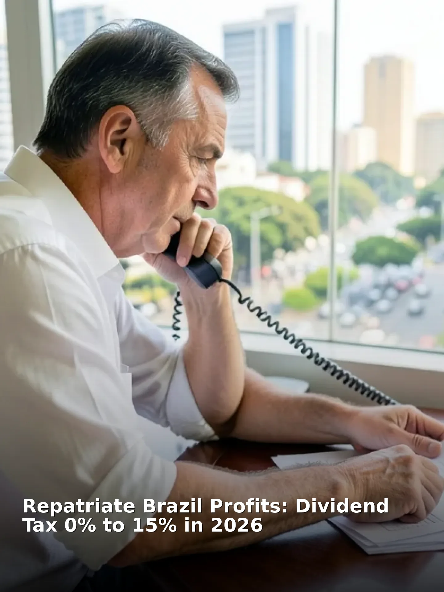 Repatriate Brazil Profits: Dividend Tax 0% to 15% in 2026