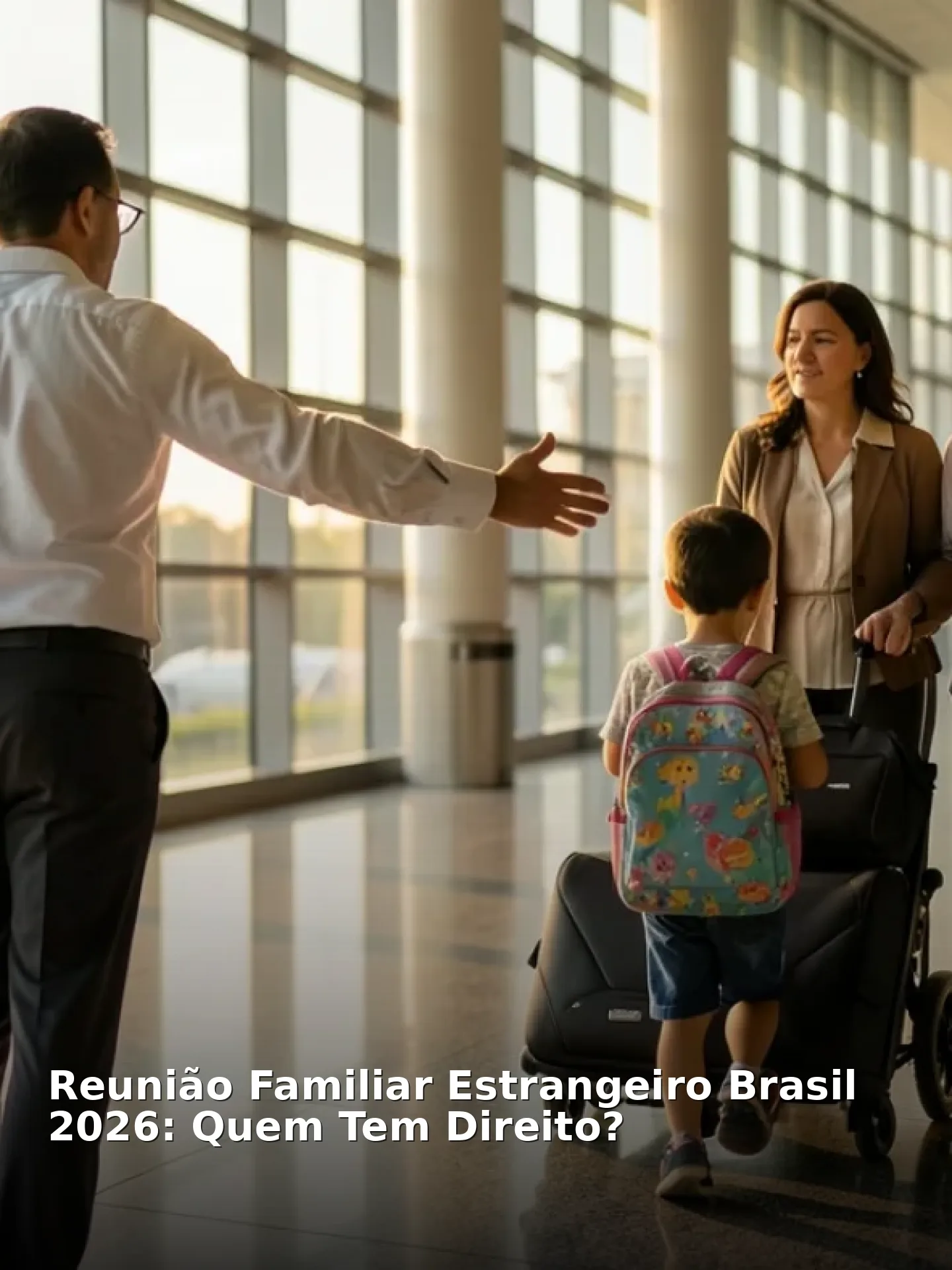 Reunião Familiar Estrangeiro Brasil 2026: Quem Tem Direito?