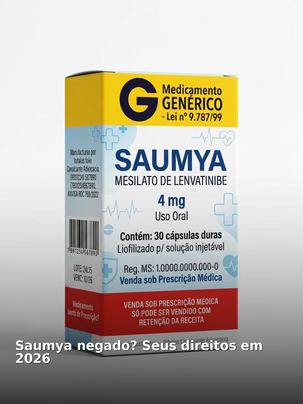 Saumya negado? Seus direitos em 2026