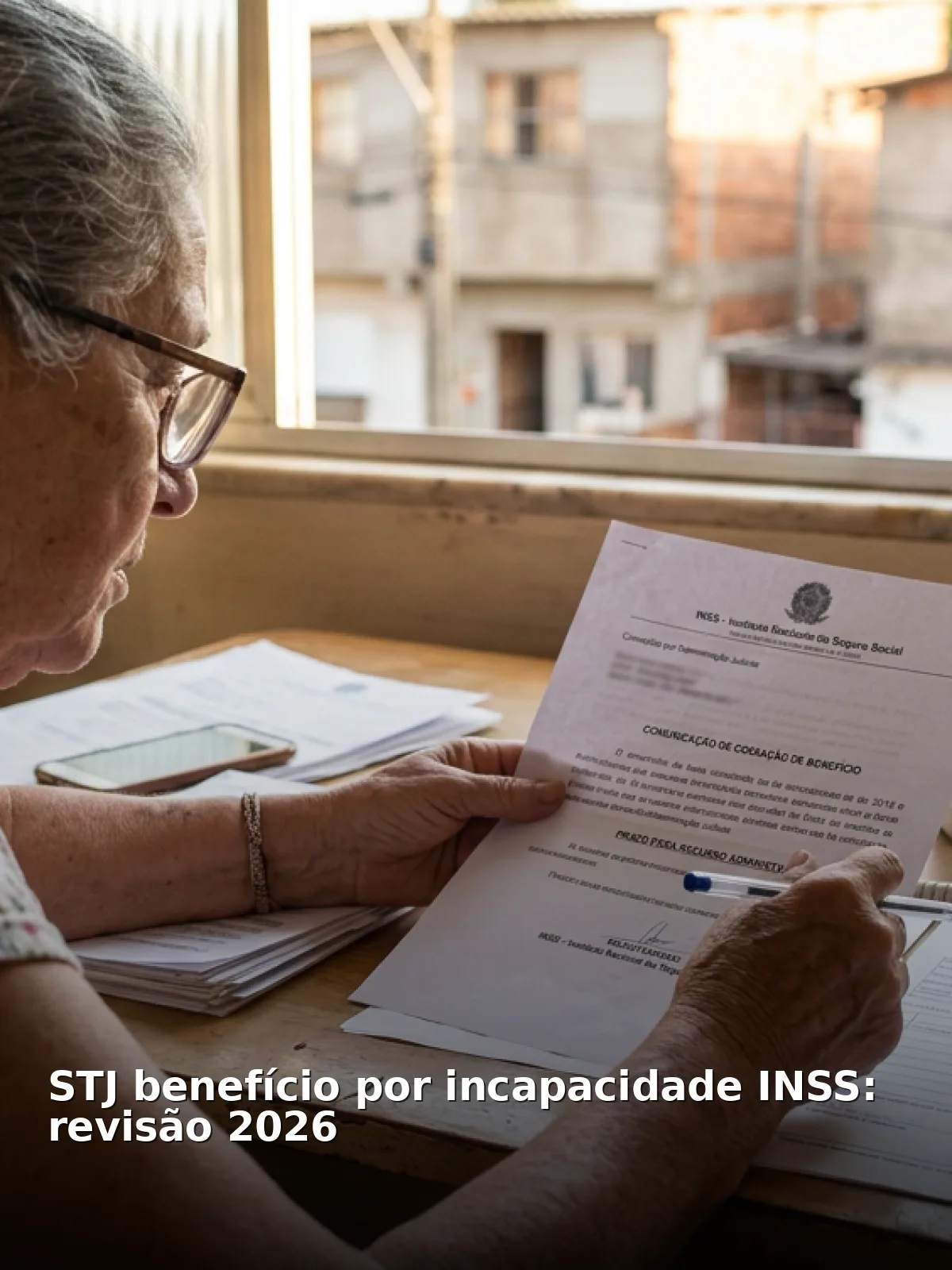 Stj benefício por incapacidade inss: revisão 2026