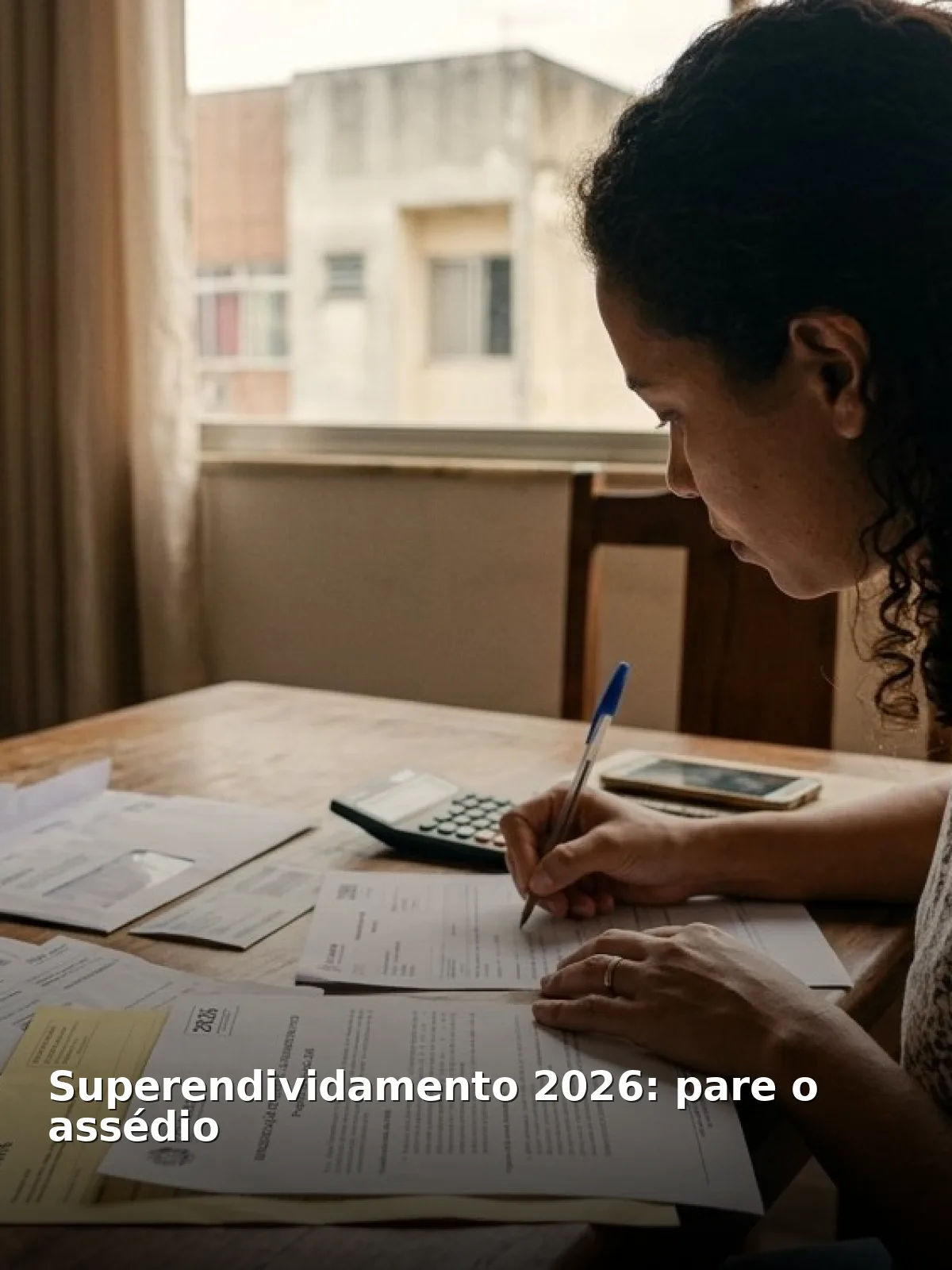 Superendividamento 2026: pare o assédio
