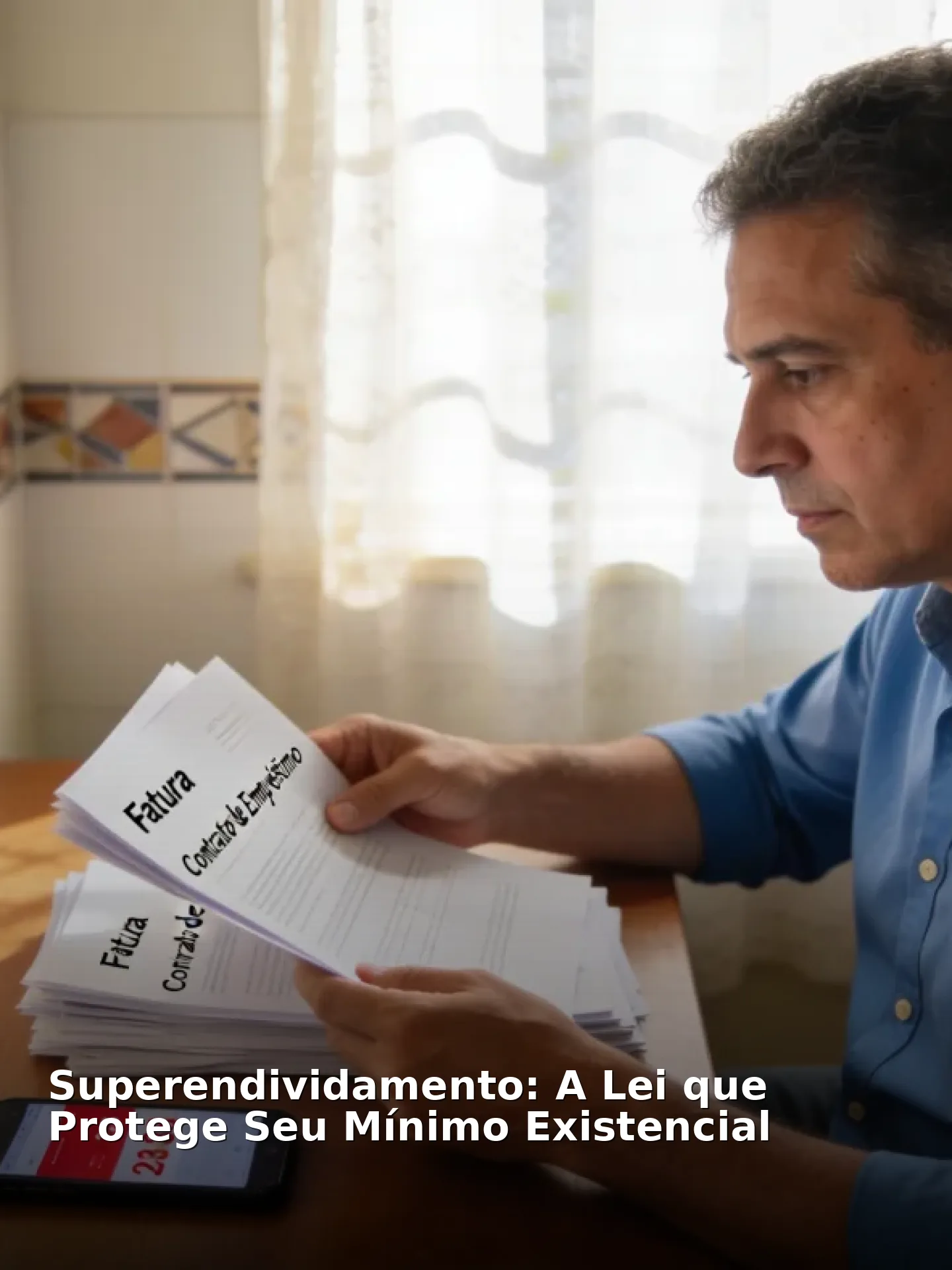Superendividamento: a lei que protege seu mínimo existencial
