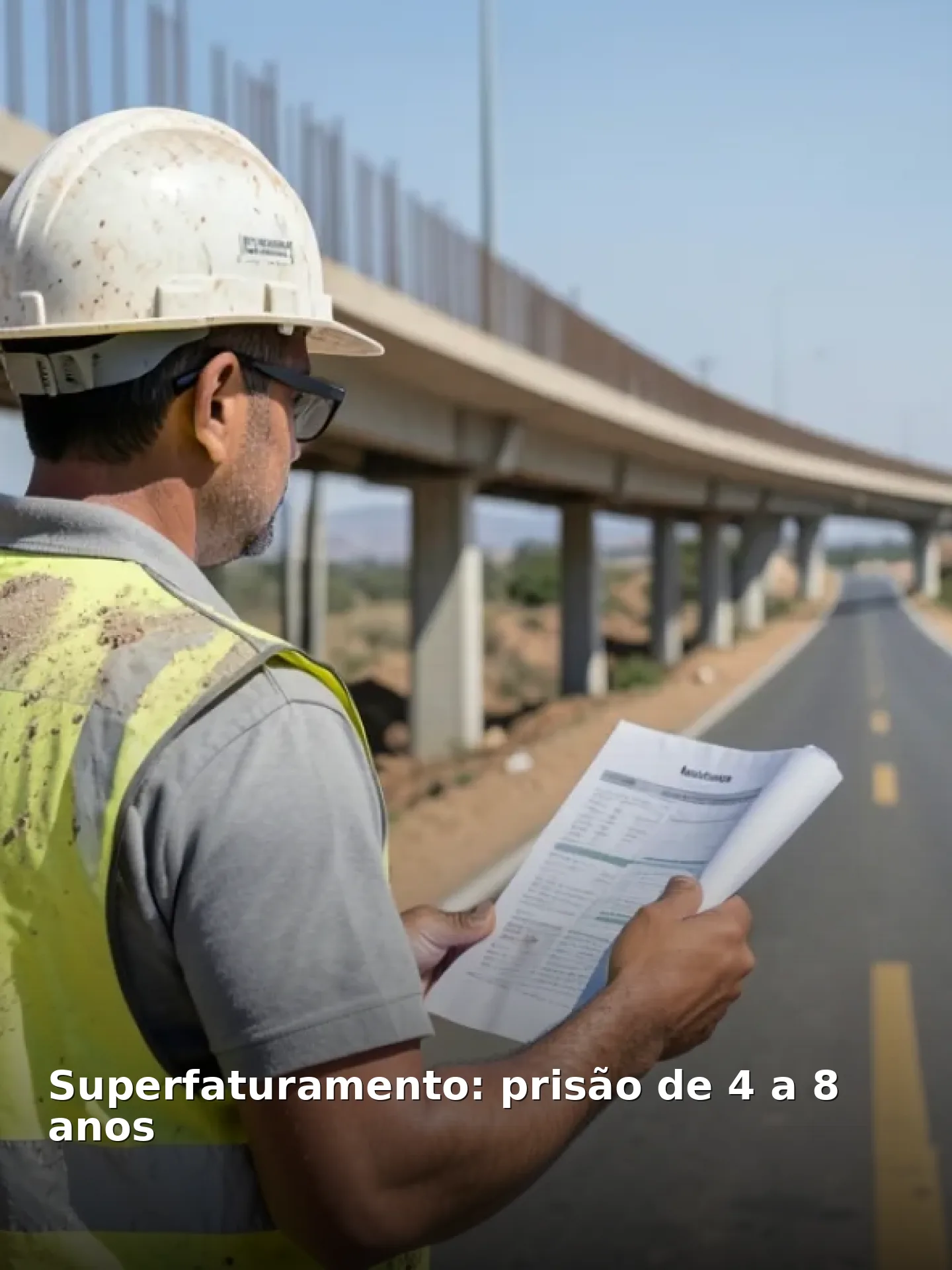 Superfaturamento: prisão de 4 a 8 anos