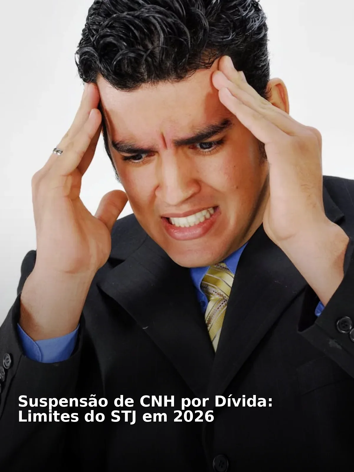 Suspensão de cnh por dívida: limites do stj em 2026