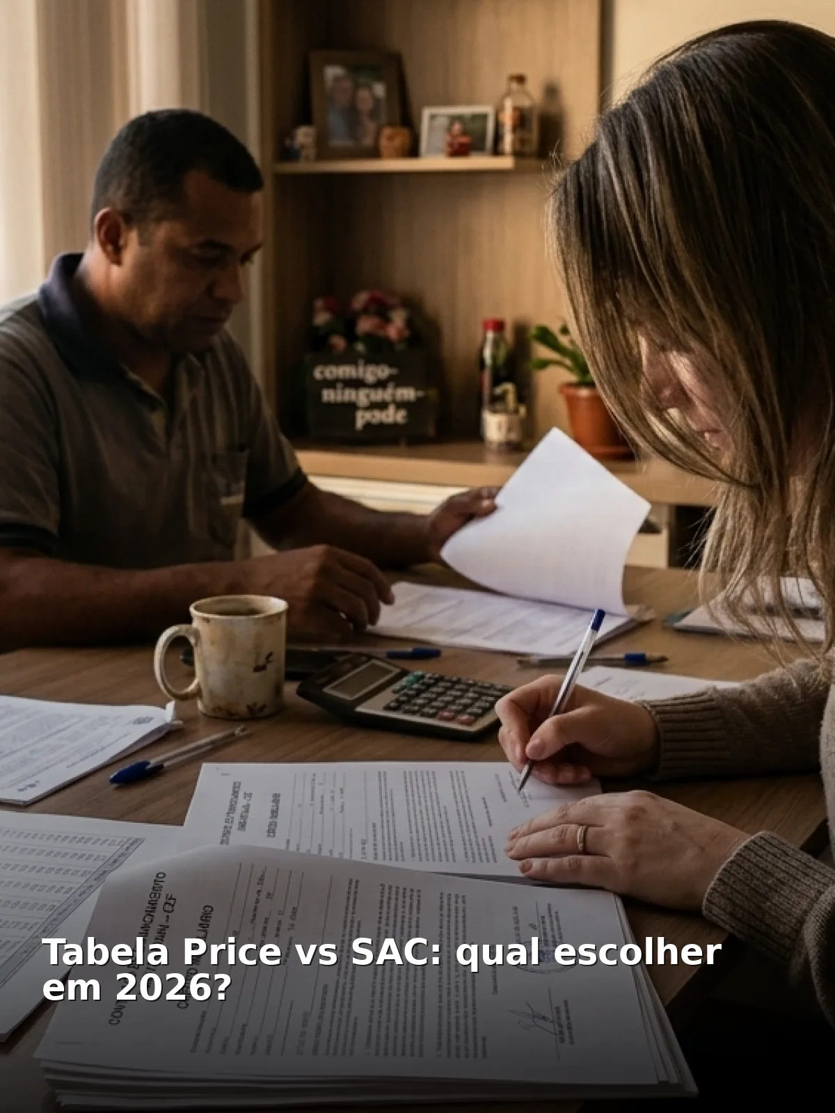 Tabela price vs sac: qual escolher em 2026?
