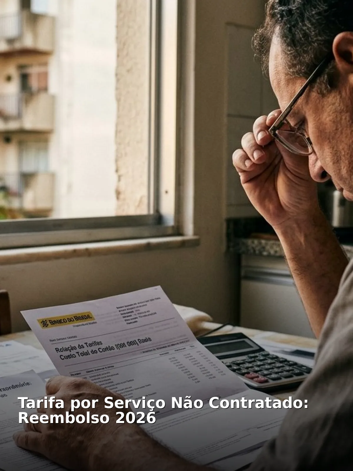 Tarifa por serviço não contratado: reembolso 2026