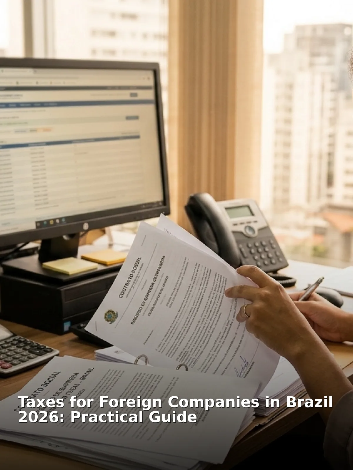 Taxes for foreign companies in brazil 2026: practical guide
