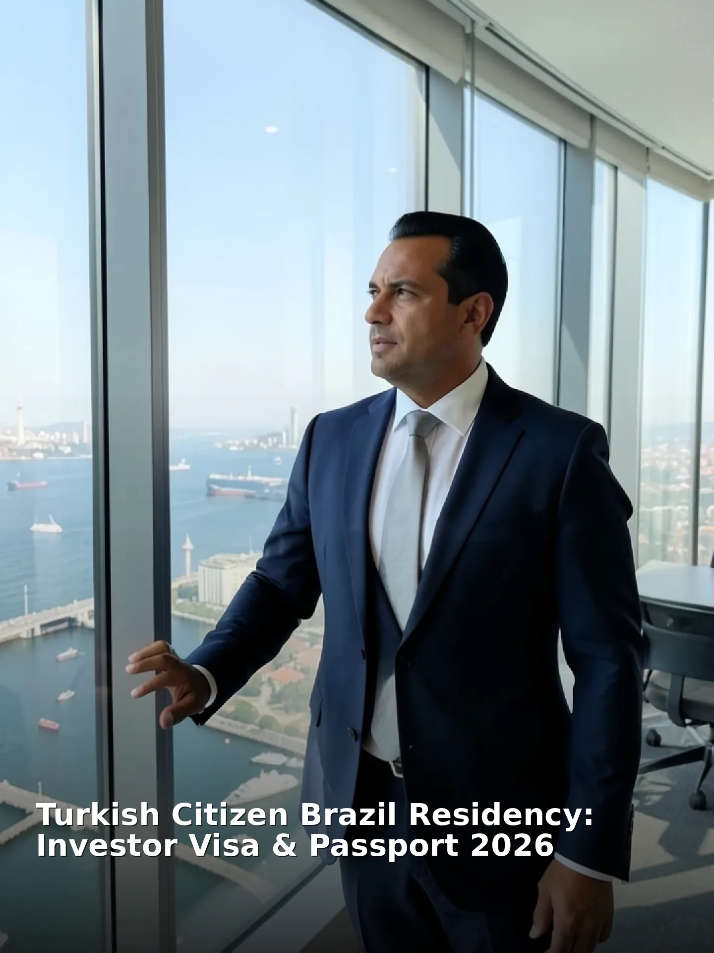 Turkish citizen brazil residency: investor visa & passport 2026