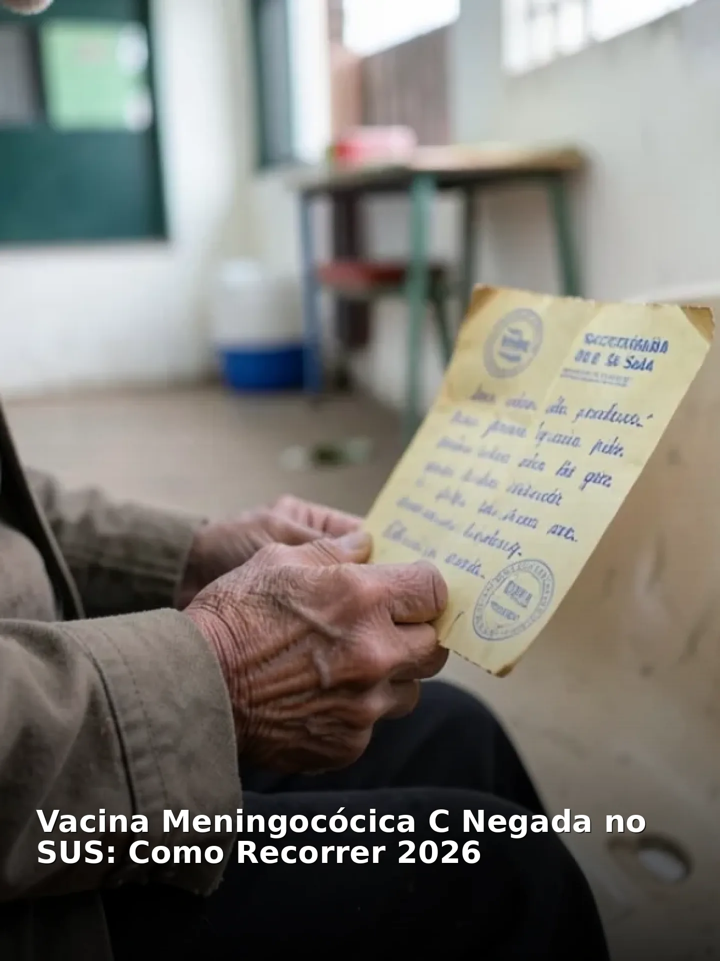 Vacina Meningocócica C Negada no SUS: Como Recorrer 2026