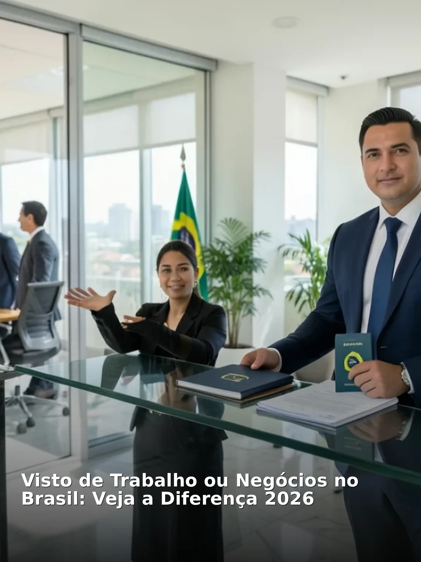 Visto de Trabalho ou Negócios no Brasil: Veja a Diferença 2026