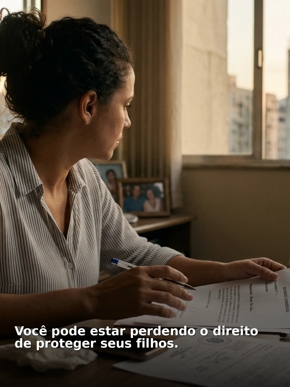 Você pode estar perdendo o direito de proteger seus filhos.