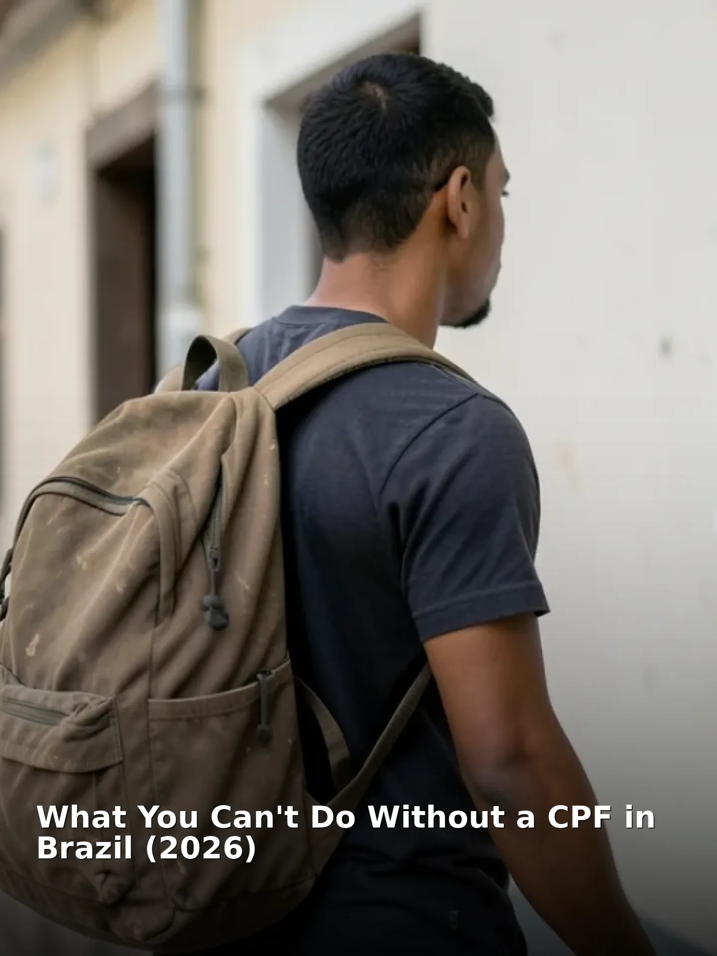 What You Can’t Do Without a CPF in Brazil (2026)